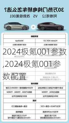 2024极氪001参数,2024极氪001参数配置