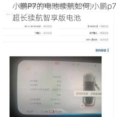 小鹏P7的电池续航如何,小鹏p7超长续航智享版电池