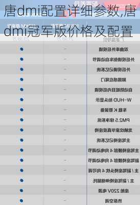 唐dmi配置详细参数,唐dmi冠军版价格及配置