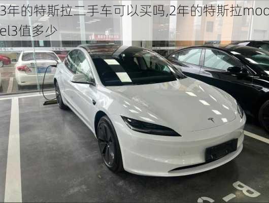 3年的特斯拉二手车可以买吗,2年的特斯拉model3值多少