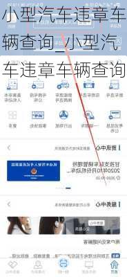小型汽车违章车辆查询_小型汽车违章车辆查询
