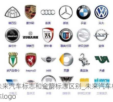 未来汽车标志和金箭标志区别_未来汽车标志logo