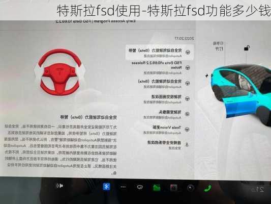 特斯拉fsd使用-特斯拉fsd功能多少钱