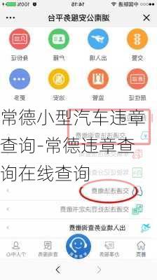 常德小型汽车违章查询-常德违章查询在线查询