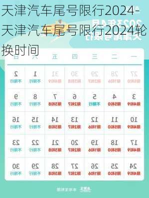 天津汽车尾号限行2024-天津汽车尾号限行2024轮换时间