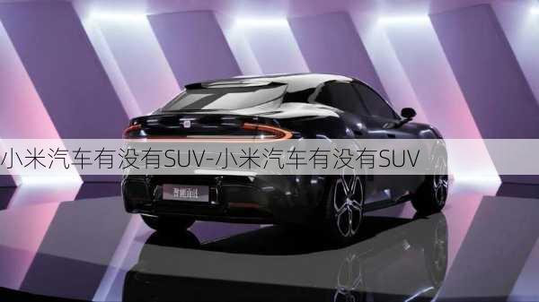 小米汽车有没有SUV-小米汽车有没有SUV