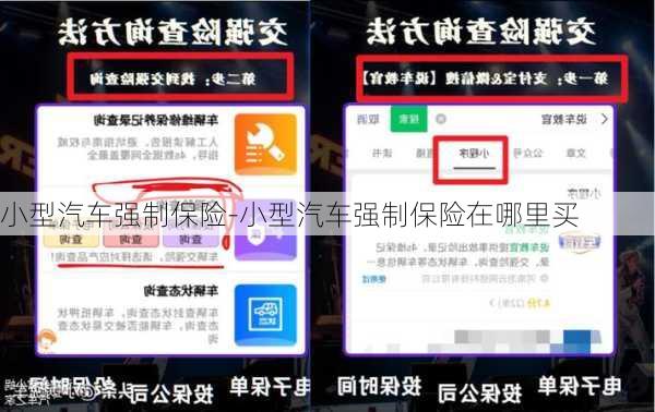 小型汽车强制保险-小型汽车强制保险在哪里买