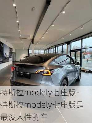 特斯拉modely七座版-特斯拉modely七座版是最没人性的车