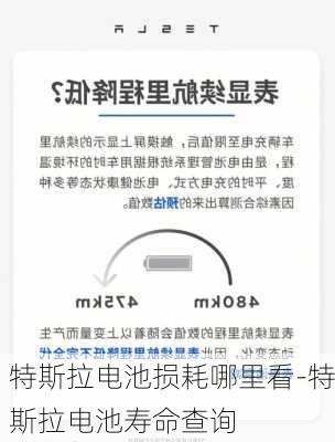 特斯拉电池损耗哪里看-特斯拉电池寿命查询