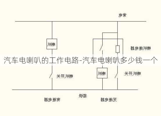 汽车电喇叭的工作电路-汽车电喇叭多少钱一个