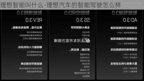 理想智能叫什么-理想汽车的智能驾驶怎么样